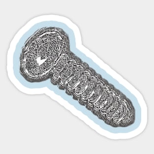 Daily tools: Stainless steel screw Sticker